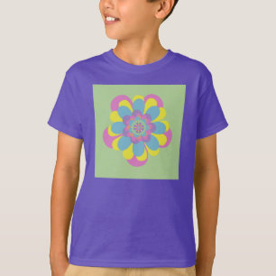 Camiseta Flor de Pastel