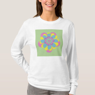 Camiseta Flor de Pastel