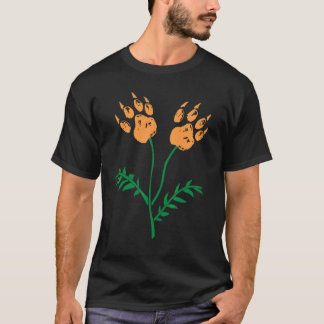 Camiseta Flor de Pata de Gato Flores de Gato  1
