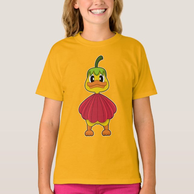 Camiseta Flor de Pato (Frente)