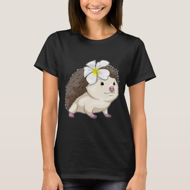 Camiseta Flor de Plumeria de Cão (Frente)