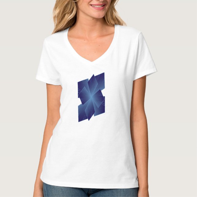 Camiseta Flor de Sapphire (Frente)