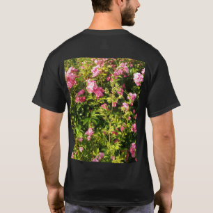 Camiseta Flor de T-Shirt Rosarium