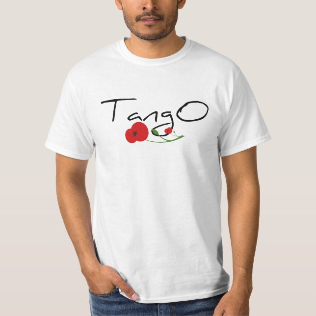 Camiseta Flor de Tango (Frente)