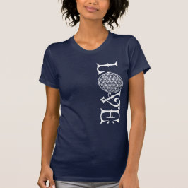 Camiseta Flor de Vida - Alface de amor tatuagem branca