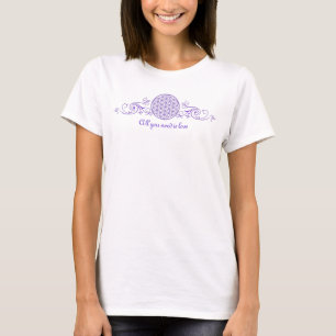 Camiseta Flor de Vida / Blume des Lebens - vintage VI