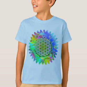 Camiseta Flor De Vida - Flor Geométrico 5