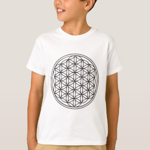 Camiseta Flor De Vida Geometria Sagrada Yoga Nova Era Clic