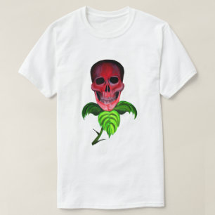 Camiseta Flor do crânio