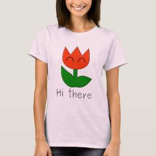 Camiseta Flor do fogo