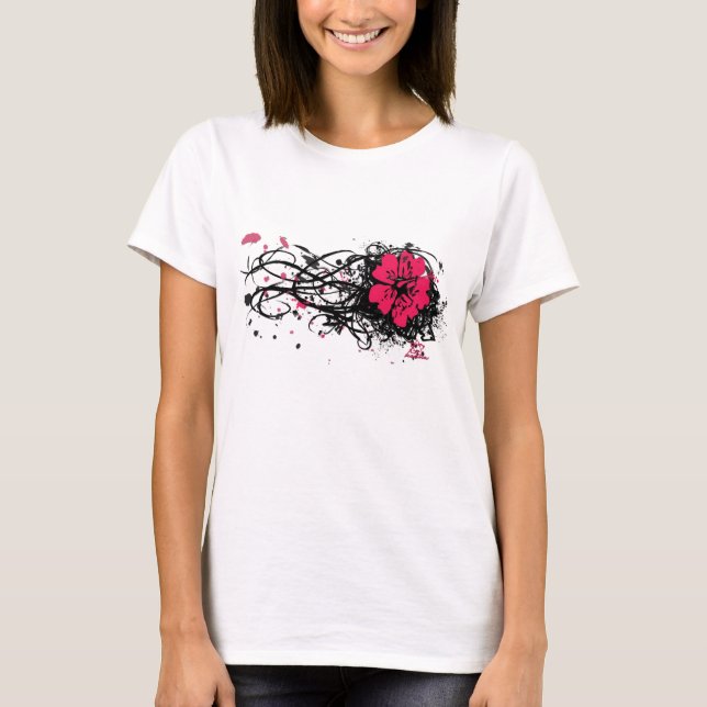 Camiseta Flor do Grunge de Koana (Frente)