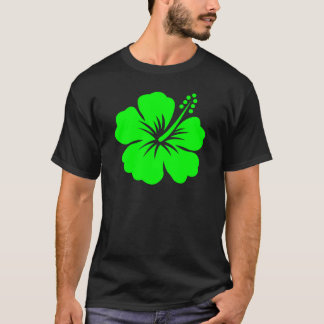Camiseta Flor do hibiscus do limão