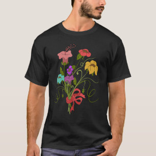 Camiseta Flor do Jardim Botânico Flor Brilhante