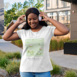 Camiseta Flor do Mês de Nascimento de Julho