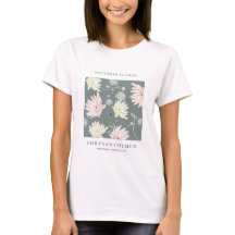 Camiseta Flor do Mês de Nascimento de Novembro