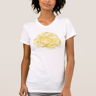 Camiseta Flor do rosa amarelo