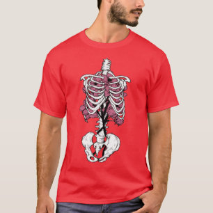 Camiseta Flor e ossos