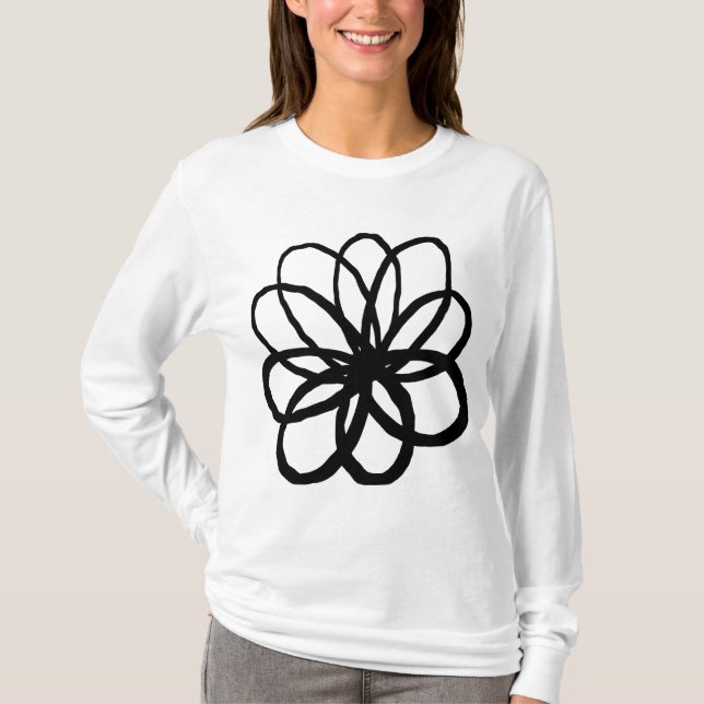 Camiseta Flor Espontânea (Frente)