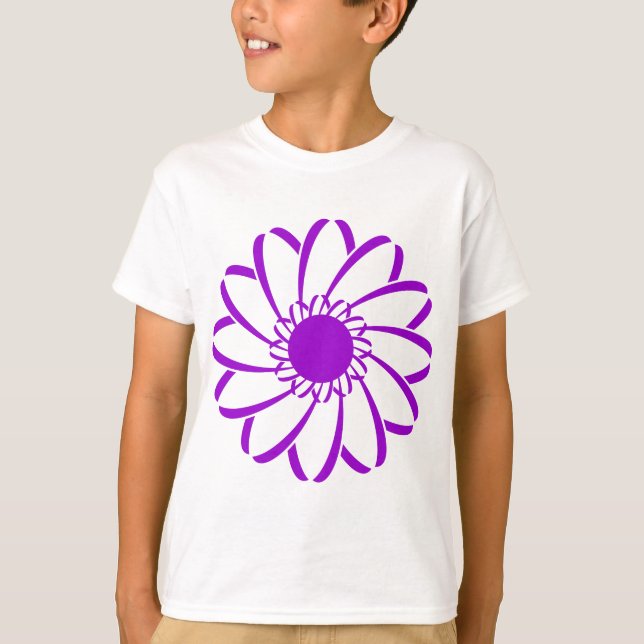 Camiseta Flor Geométrico (Frente)