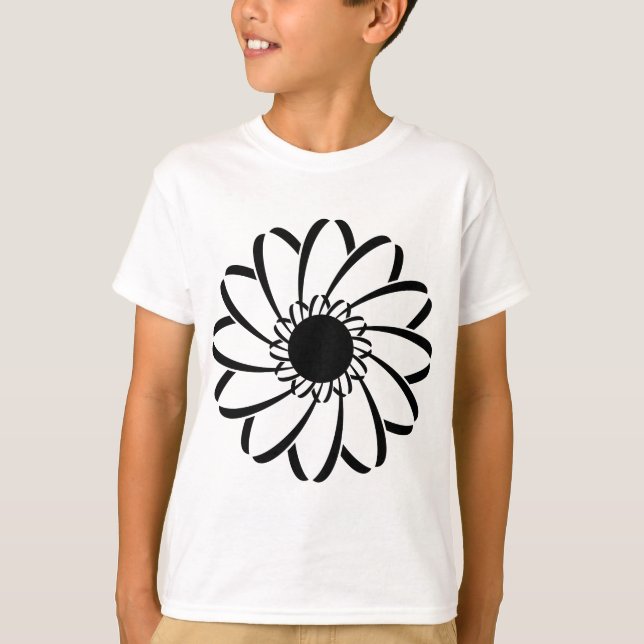 Camiseta Flor Geométrico (Frente)