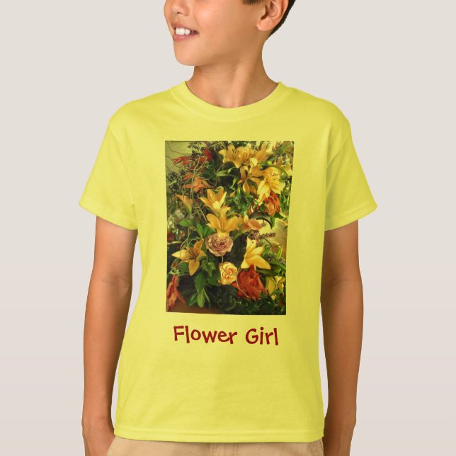 Camiseta Flor Girl (Frente)