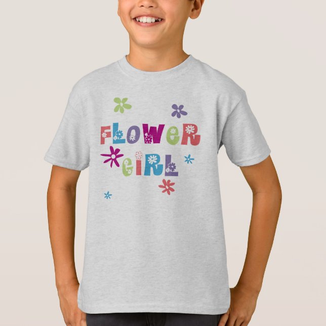 Camiseta Flor Girl (Frente)