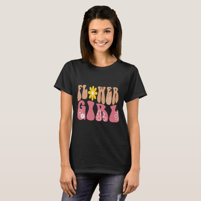 Camiseta Flor Girl (Frente Completa)
