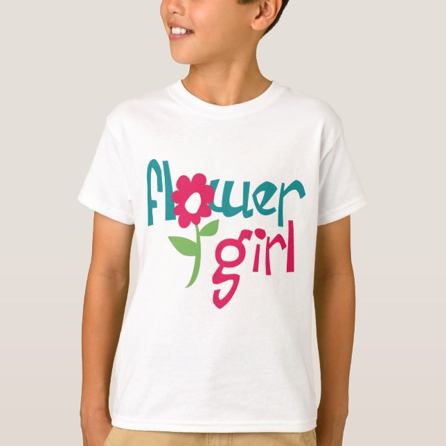 Camiseta Flor Girl (Frente)