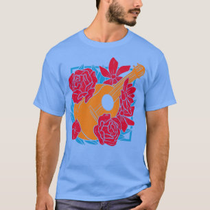 Camiseta Flor Guitar