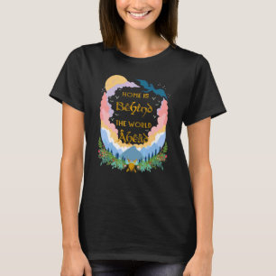 Camiseta Flor Home Is Behind The World Ahead