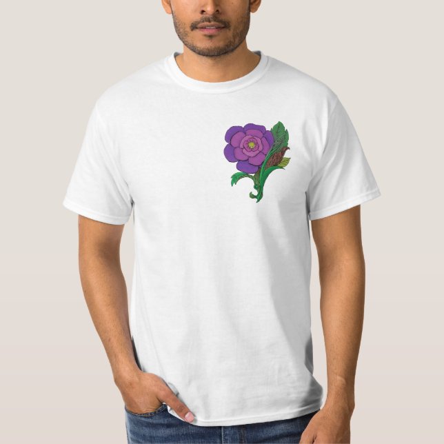 Camiseta Flor Ímpar (Frente)