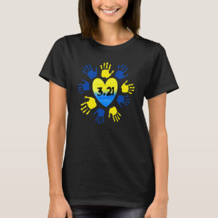 Camiseta Flor Impressão 3 21 Abaixo da Mão do Orgulho Anwar
