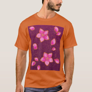 Camiseta Flor japonês Sakura Vaporwave Cherry Bl