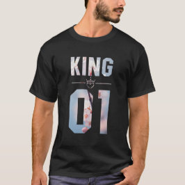 Camiseta Flor King e Rainha 01