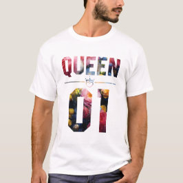 Camiseta Flor King e Rainha 01