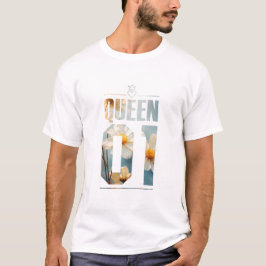 Camiseta Flor King e Rainha 01