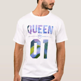 Camiseta Flor King e Rainha 01