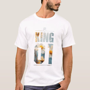 Camiseta Flor King e Rainha 01
