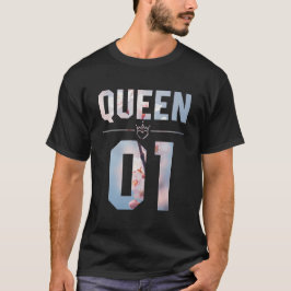 Camiseta Flor King e Rainha 01