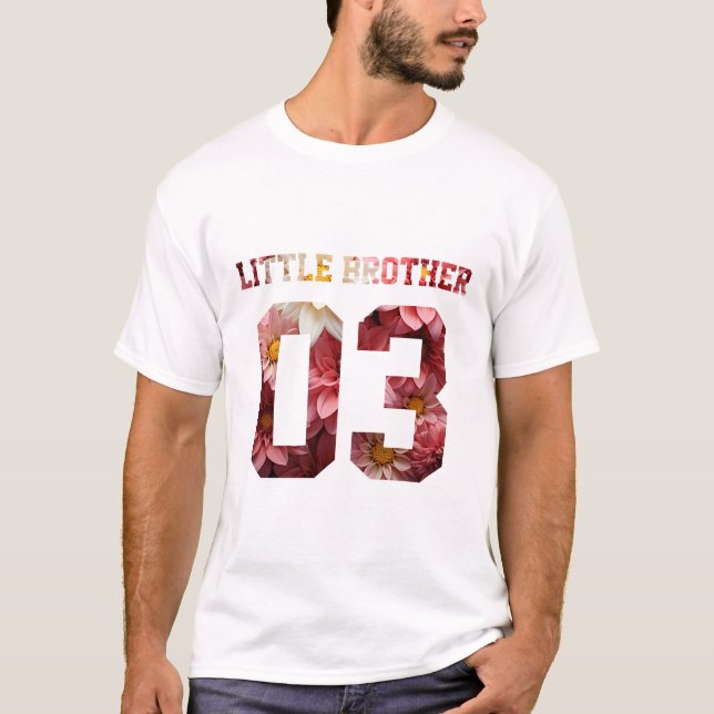 Camiseta Flor Little Brother 03 (Frente)