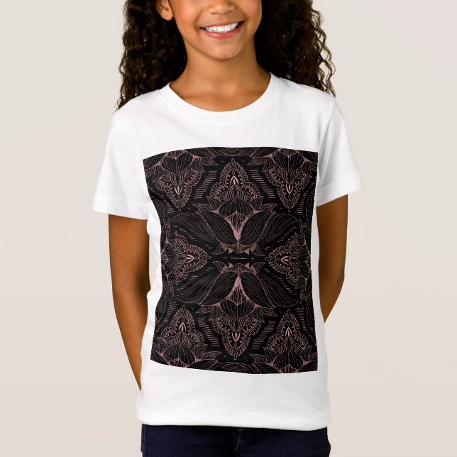 Camiseta Flor Mandala 2 (Frente)