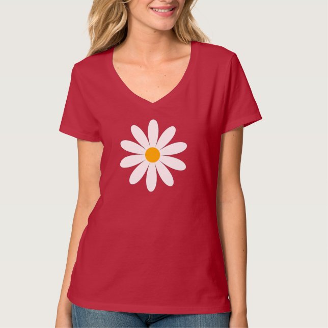 Camiseta Flor Margarida (Frente)