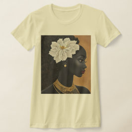 Camiseta Flor no Cabelo