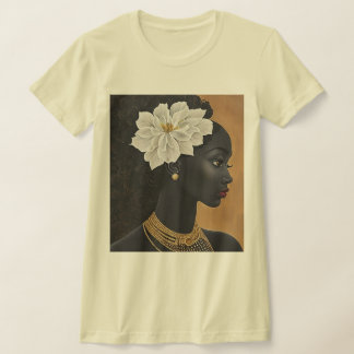 Camiseta Flor no Cabelo