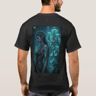 Camiseta Flor Noturna