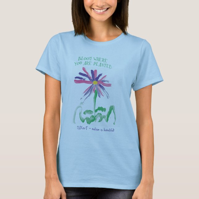 Camiseta Flor onde você é plantado por MAXarT (Frente)