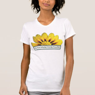 Camiseta Flor onde você é t-shirt plantado