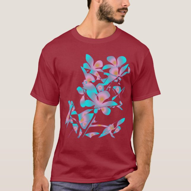 Camiseta Flor Orquídea (Frente)