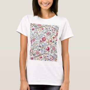Camiseta Flor, Padrão Floral, William Morris