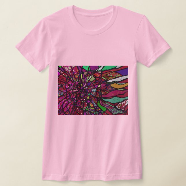 Camiseta Flor Partido (Postura )